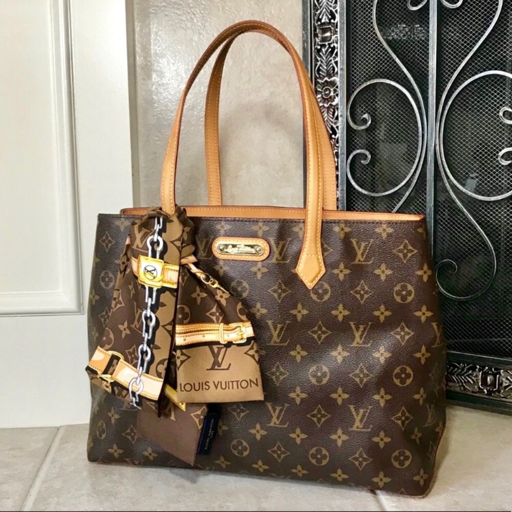 Authentic Louis Vuitton Monogram Wilshire MM